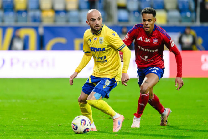 Mecz Ekstraklasy Arka Gdynia - Raków Częstochowa