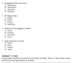 Łacina podstawowa 4