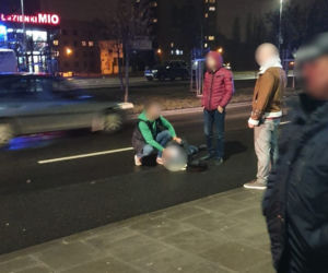 Dramatyczny wypadek na przejściu dla pieszych w Krakowie