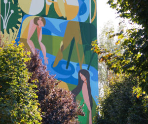W Bydgoszczy powstał nowy mural. Działa na środowisko jak 400 drzew!