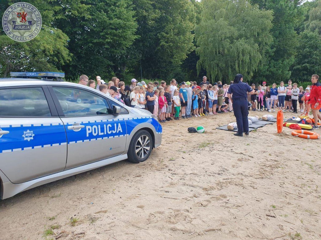 Bezpieczeństwo nad wodą - akcja profilaktyczna