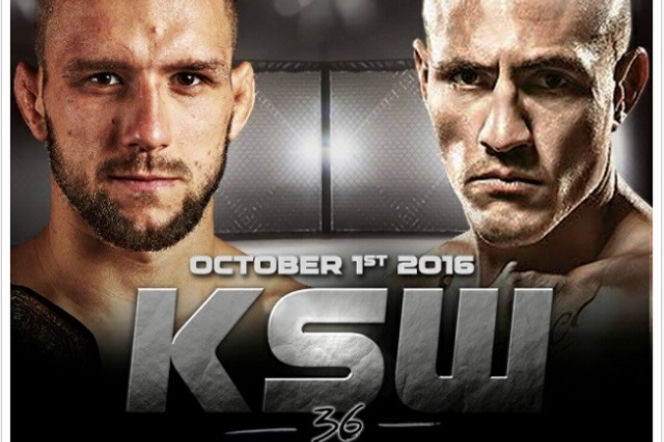 KSW 36 - transmisja online i w TV za darmo, bez płacenia? Walki 1.10.2016