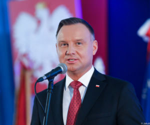 Łódzkie. Prezydent Andrzej Duda z wizytą w Lututowie