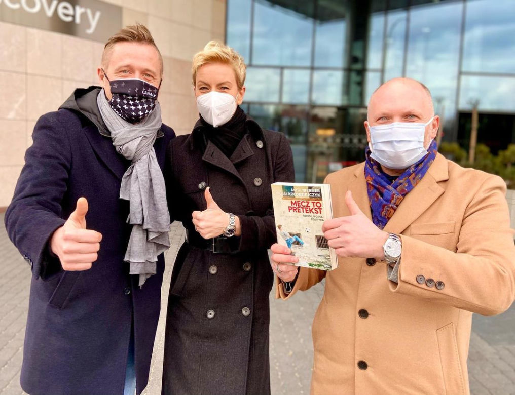 Anita Werner z partnerem promuje książkę