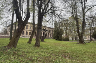 Lipa królowej, sfinksy u progu, słoń i sowy w fontannie. Miliarderka chciała tu mieć swoją rezydencję. Tak dziś wygląda Pałac w Pilicy
