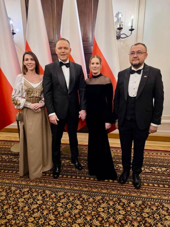Nawroccy zadali szyku na spotkaniu z Korpusem Dyplomatycznym