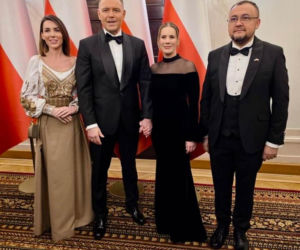 Nawroccy zadali szyku na spotkaniu z Korpusem Dyplomatycznym