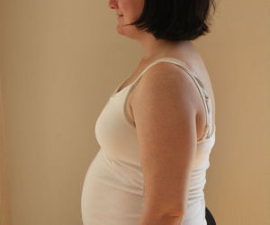 20 miesiąc ciąży - brzuch 
