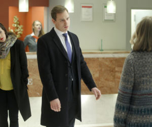 O mnie się nie martw 2 sezon. Marcin Kaszuba (Stefan Pawłowski), Magda Gadomska (Anna Terpiłowska), Iga Małecka (Joanna Kulig)