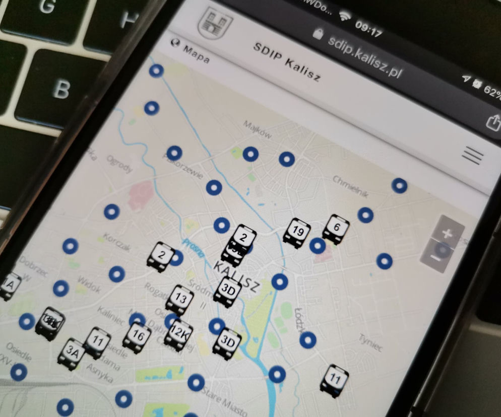 Nowy serwis internetowy z rzeczywistym rozkładem jazdy Kaliskich Linii Autobusowych