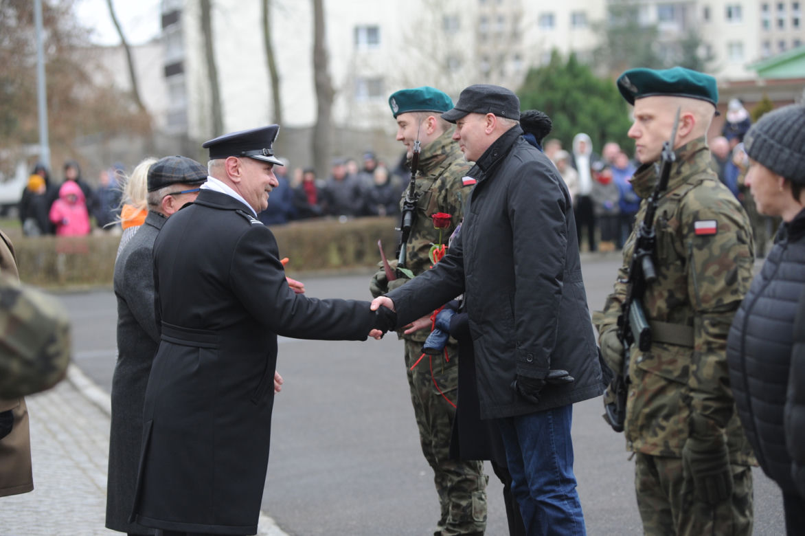 Ochotnicy złożyli przysięgę wojskową