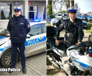 Policjanci ze Słubic eskortowali do szpitala rodzącą kobietę