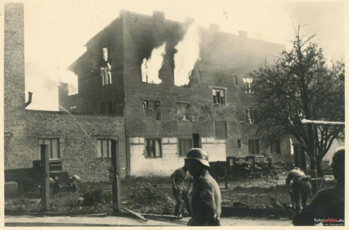 Białystok zniszczony po II wojnie światowej