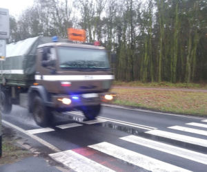 Ewakuacja w Policach