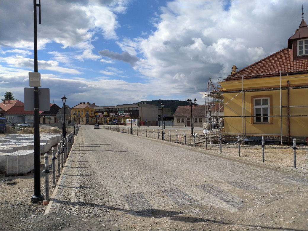 Remont Rynku w Zakliczynie 