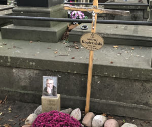 Andrzej Kopiczyński wielki aktor, skromna mogiła