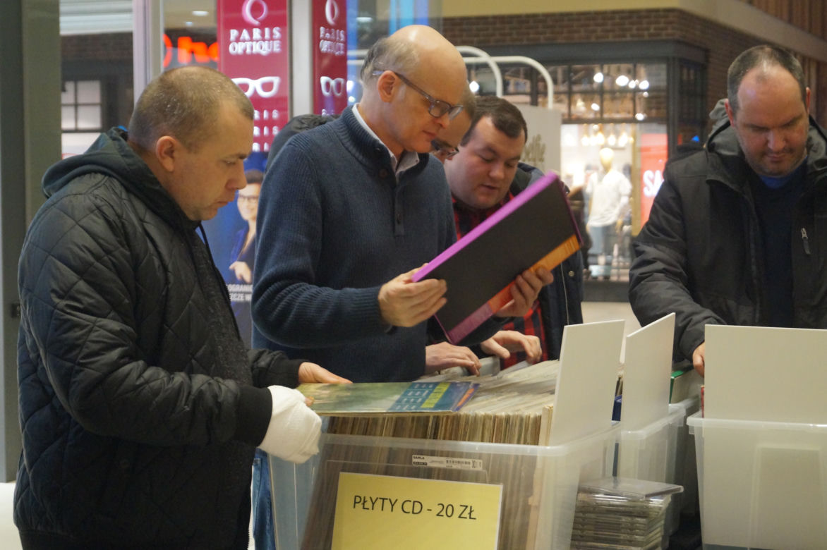 Kiermasz płytowy w bydgoskich Zielonych Arkadach [ZDJĘCIA]