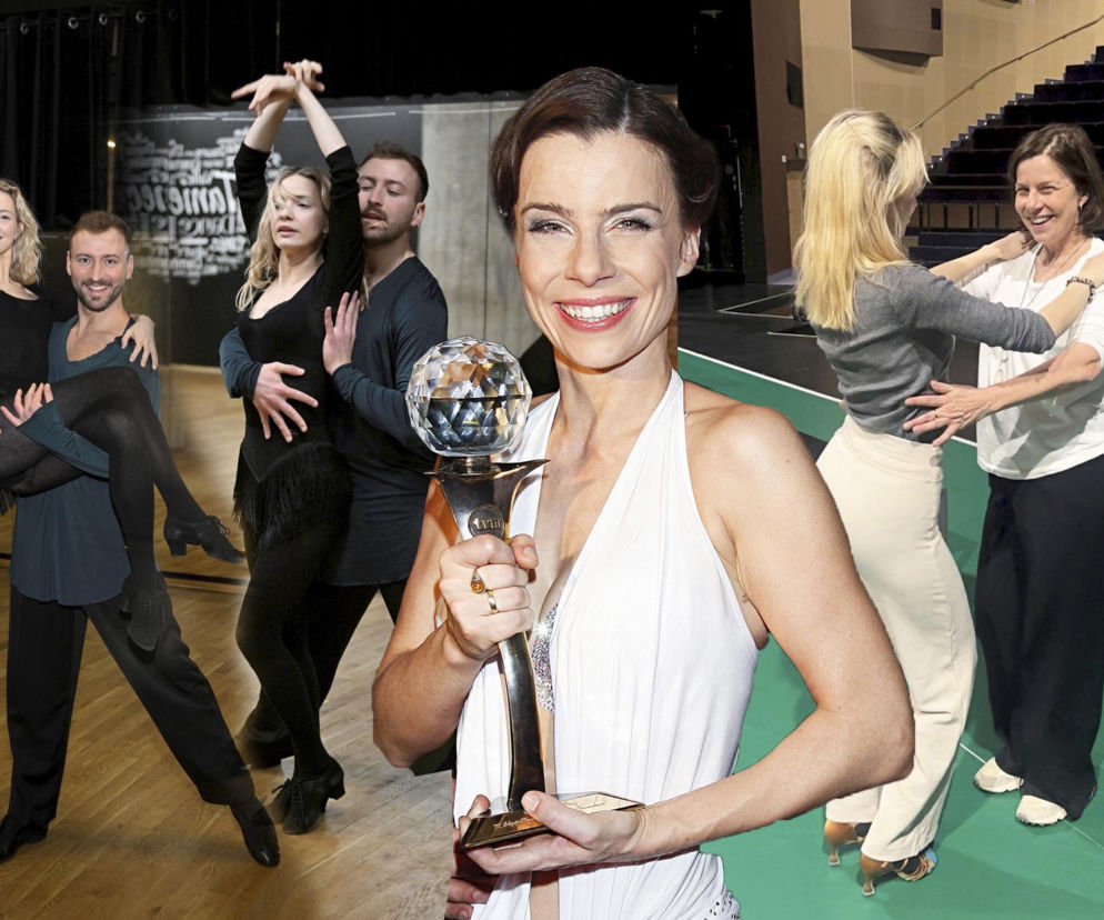 Kulesza uczy Gałązkę tańczyć