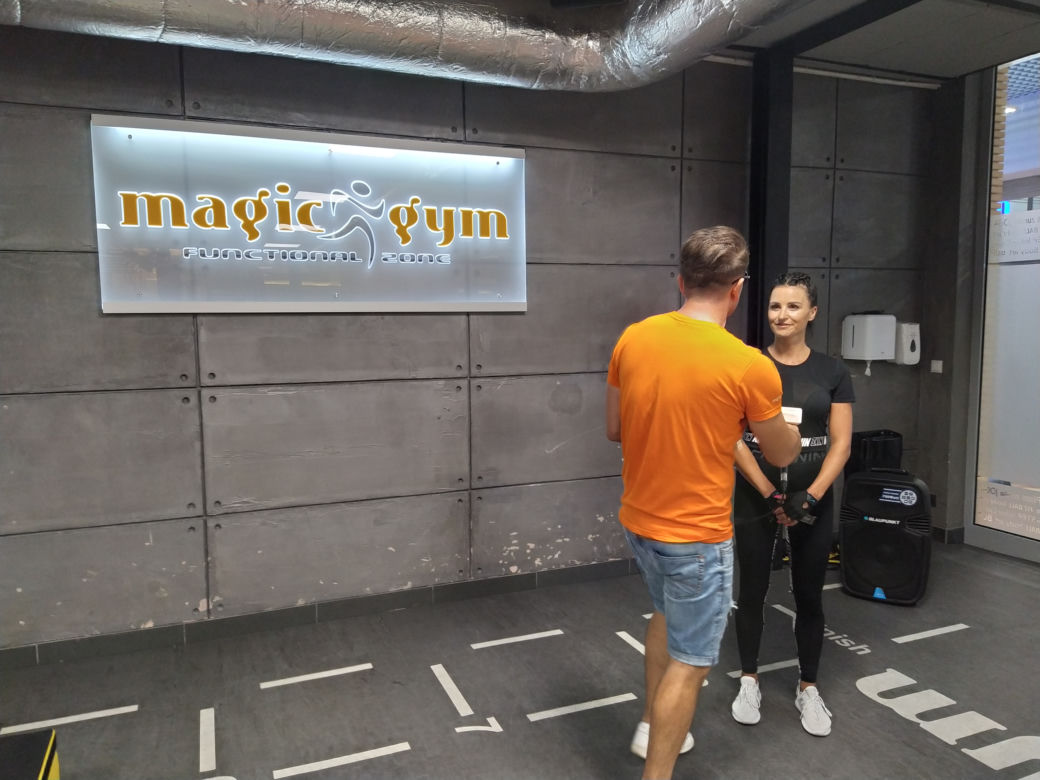 Eska Summer City w siłowni Magic Gym Fitness&Wellness