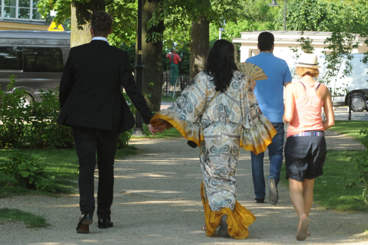 Kayah zadała szyku na plaży