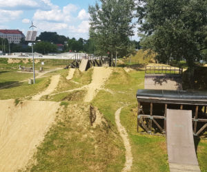 Dirt park w Rzeszowie przed modernizacją
