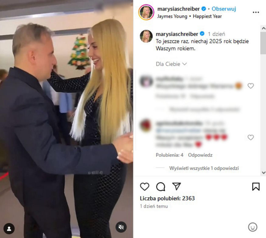Tak Marianna Schreiber spędziła czas z Przemysławem Czarneckim 