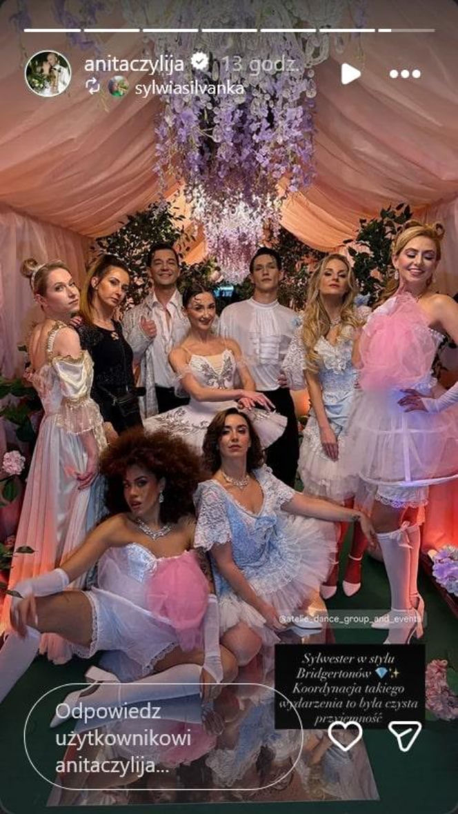 Zabawa u boku celebrytów, potem powrót do szpitalnej rzeczywistości. Tak Anita i Adrian weszli w Nowy Rok