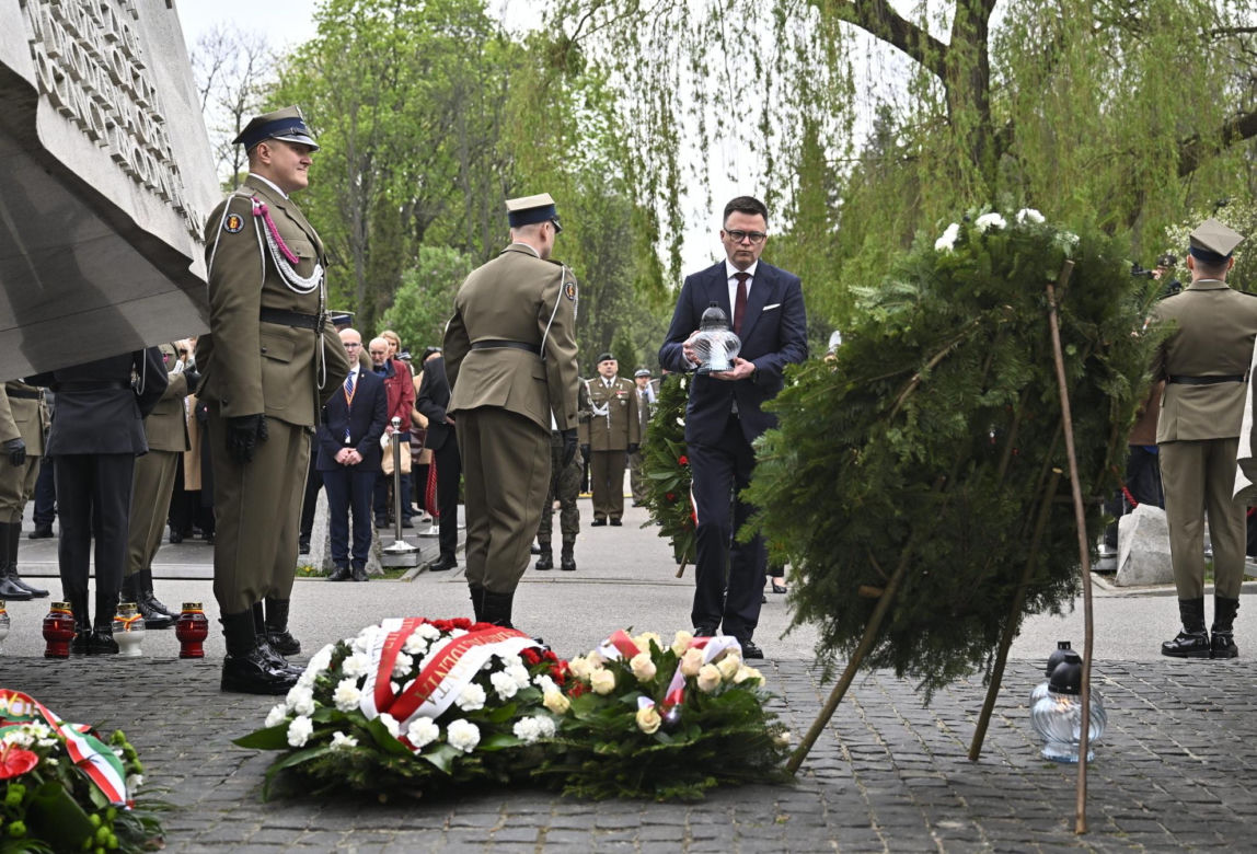 14. rocznica katastrofy smoleńskiej. Obchody w Warszawie