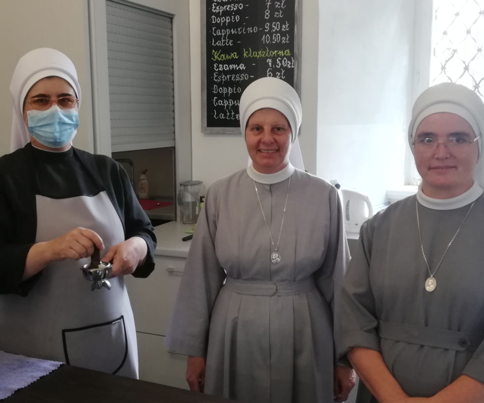 Kawiarnia u św. Jadwigi w trzebnickim klasztorze sióstr Boromeuszek