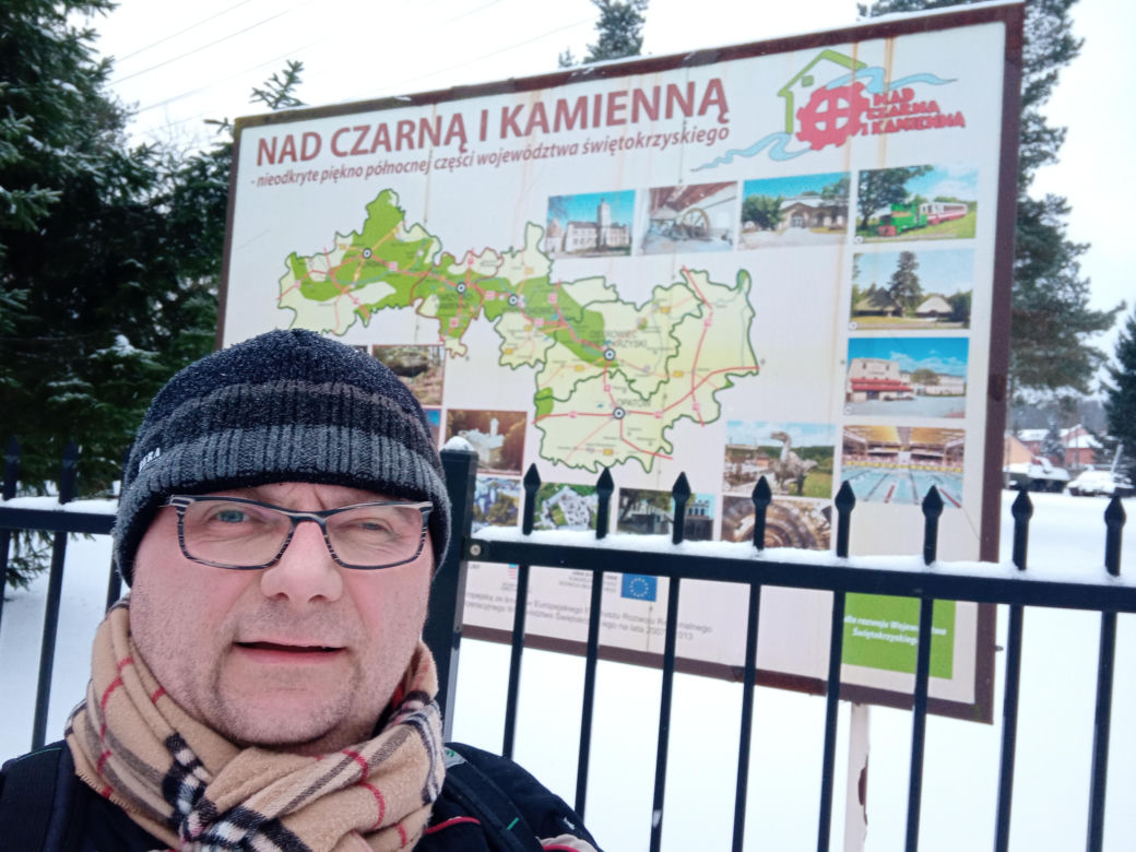 Zimowe krajobrazy na pograniczu Skarżyska i Suchedniowa