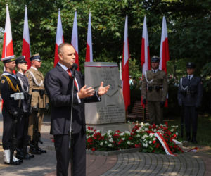 Karol Nawrocki na obchodach 82. rocznicy Powstania Warszawskiego