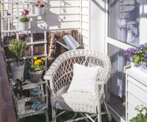Balkon aranżacja