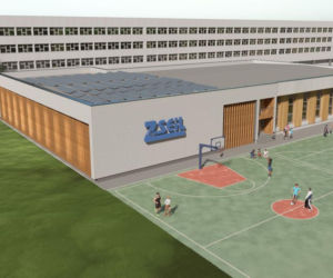 Basen przy Zajączka - koncepcja