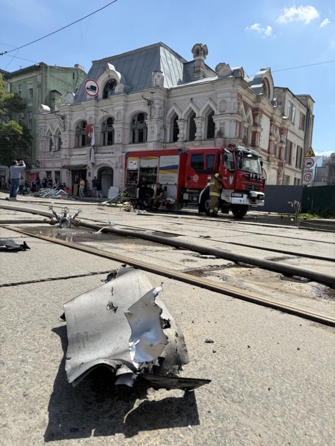 Rosyjski atak na Kijów. Potworne zniszczenia [24.05.2026]