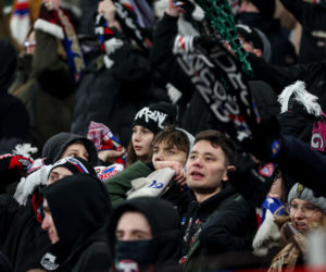 Górnik Zabrze - Pogoń Szczecin: Zdjęcia kibiców z meczu 22. kolejki PKO BP Ekstraklasy