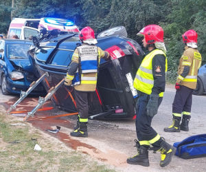 Wypadek na terenie SSE Starachowice