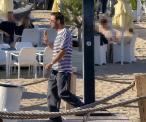 Mateusz Banasiuk na plaży w Sopocie. Tak wyglądał, gdy zrzucił koszulkę!