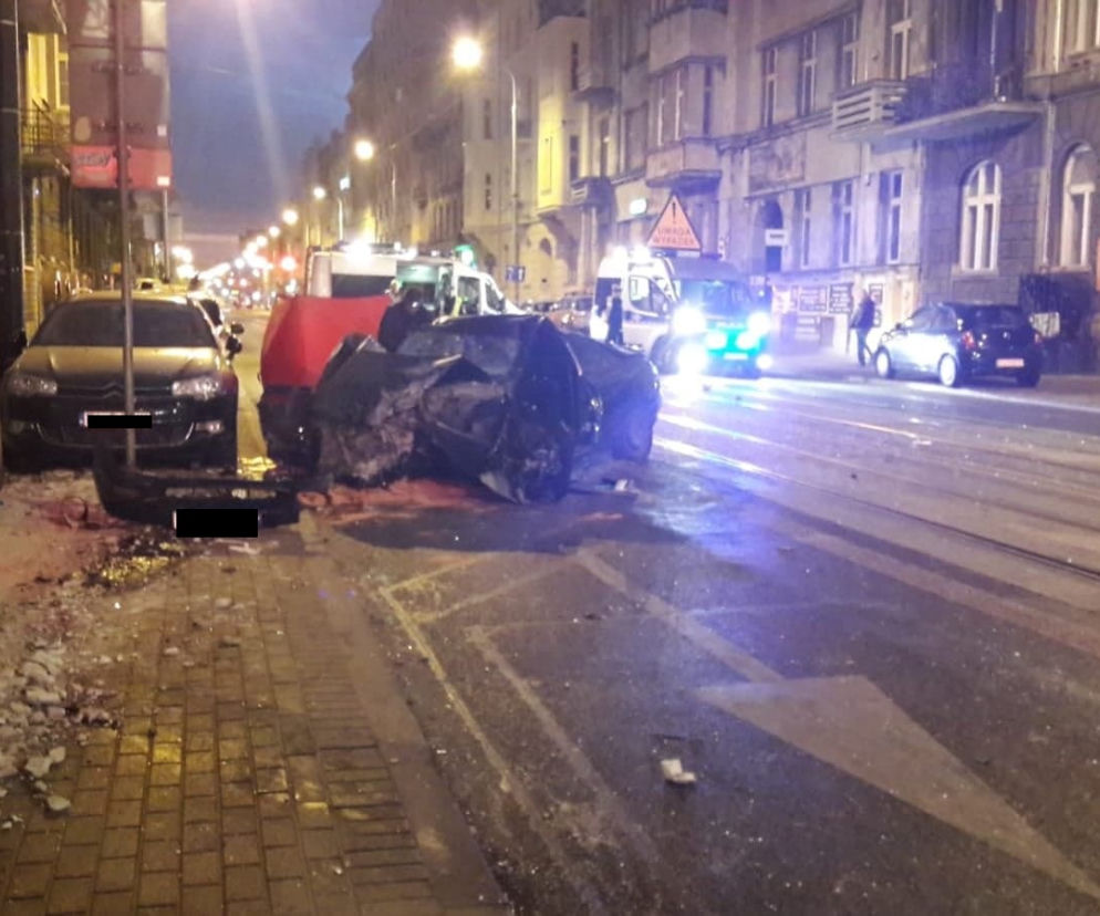 Tragiczny wypadek na Narutowicza w Łodzi