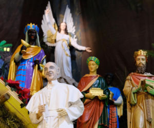 Szopka ojców franciszkanów w Katowicach Panewnikach