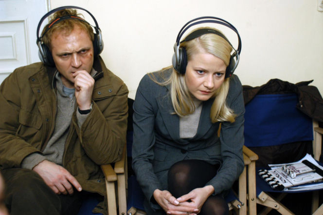 Małgorzata Kożuchowska w 2005 r., "Komornik"