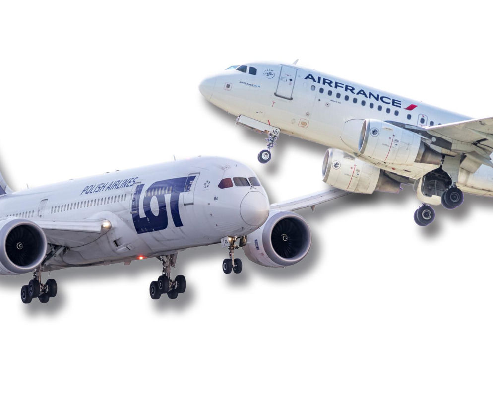 LOT,  Air France