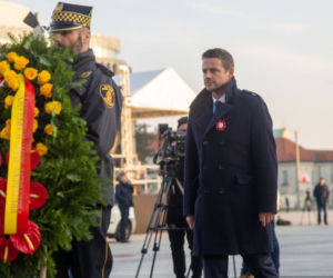Rafał Trzaskowski złożył kwiaty przy Grobie Nieznanego Żołnierza