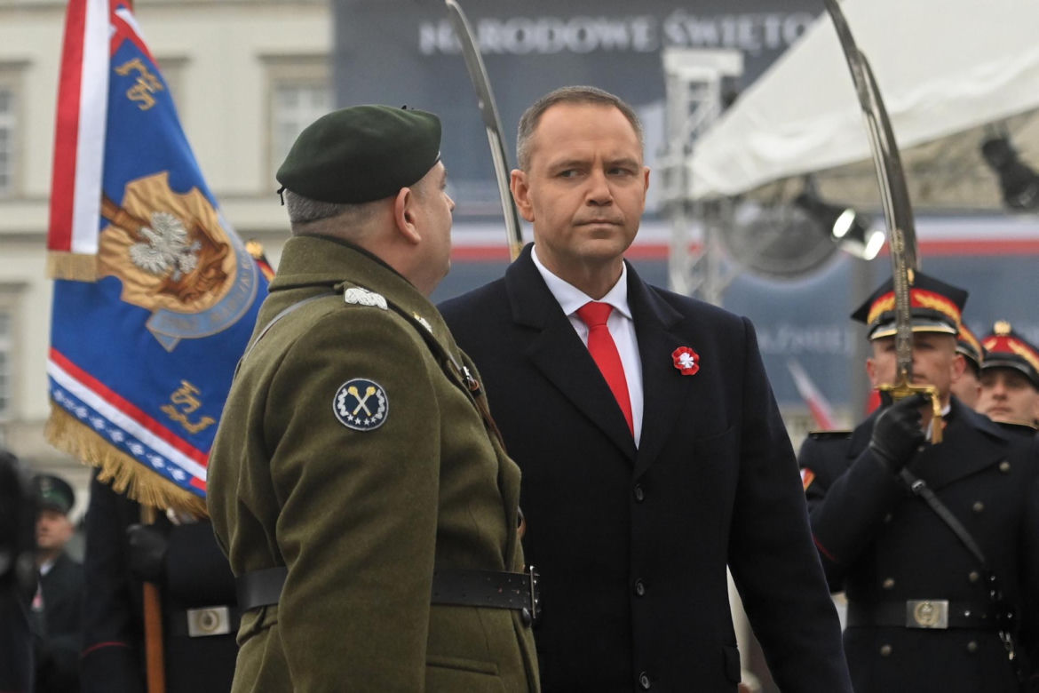 Święto Niepodległości. Karol Nawrocki na placu Piłsudskiego