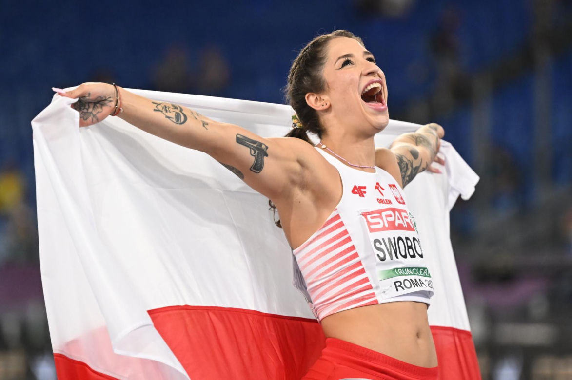 Ewa Swoboda zdobyła srebrny medal na ME w Rzymie