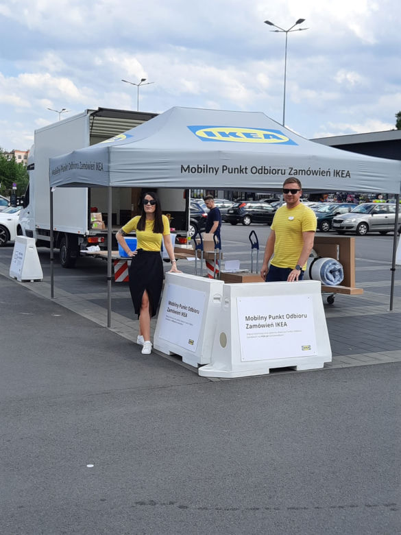 IKEA w Zawierciu uruchomiła mobilny punkt odbioru