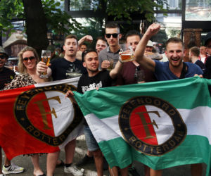 Wielkie zamieszki z kibicami Feyenoordu Rotterdam i AS Roma