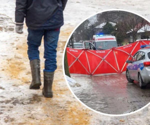 Wyszedł posypać oblodzony chodnik, już nie wrócił