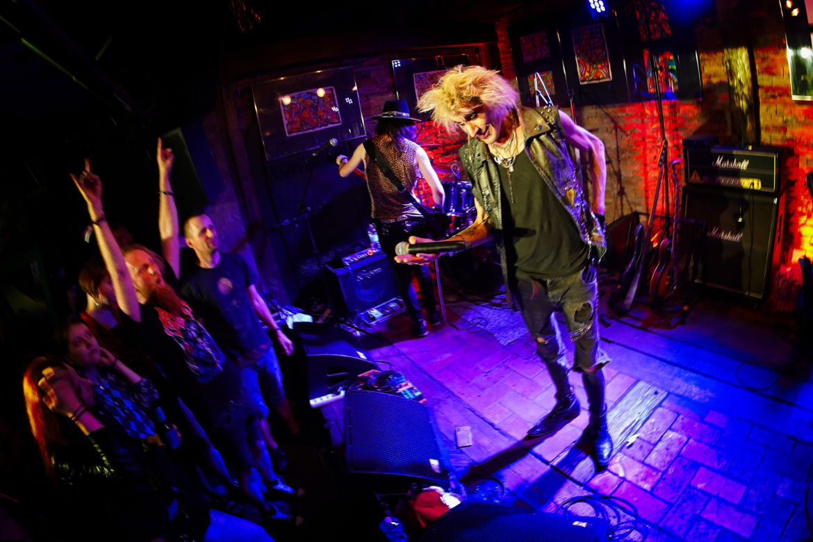 Energetyczny koncert Wildstreet w toruńskim Hard Rock Pubie Pamela