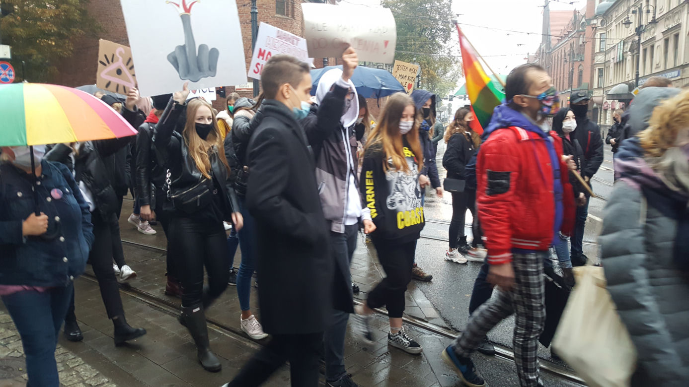 Poniedziałkowy protest w Bydgoszczy