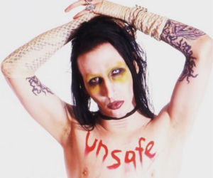 Marilyn Manson pogryzł gwiazdę porno